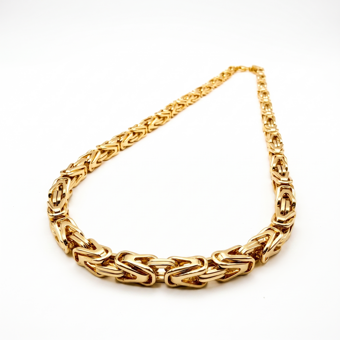 Cadena Espiga Real Oro Goldfilled – 4mm