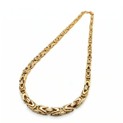 Cadena Espiga Real Oro Goldfilled – 4mm