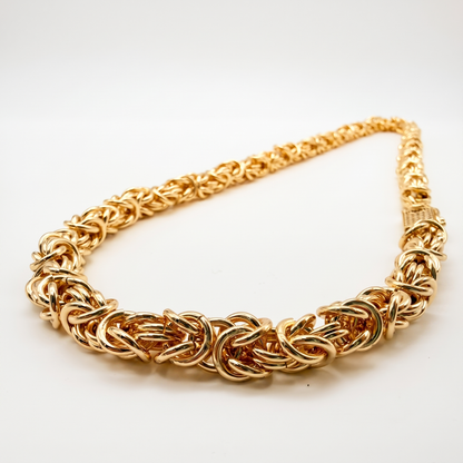 Cadena Camino del Inca Oro Goldfilled – 8 mm