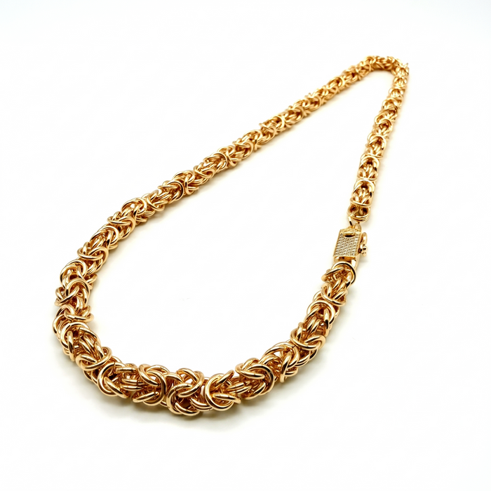 Cadena Camino del Inca Oro Goldfilled – 8 mm