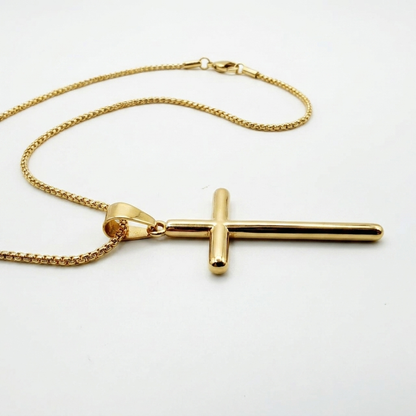 Cadena Cruz Roma Oro Goldfilled – 1,5 mm