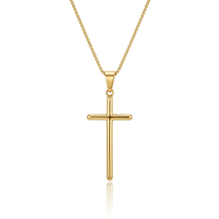 Cadena Cruz Roma Oro Goldfilled – 1,5 mm