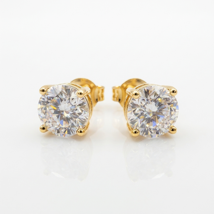 Aros Destello Real - Oro Goldfilled