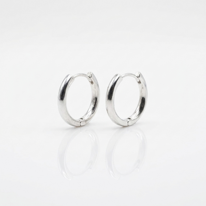 Argollas Espiral - Plata 925