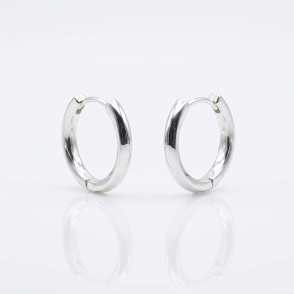 Argollas Espiral - Plata 925