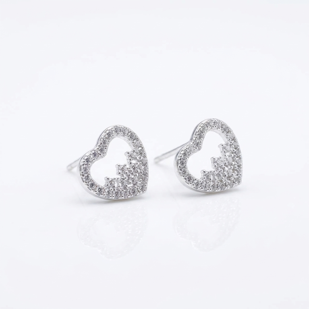 Aros Destello de Amor - Plata 925