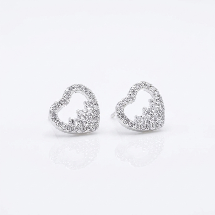 Aros Destello de Amor - Plata 925