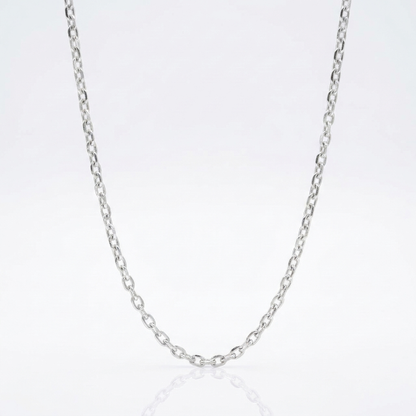 Cadena Rolo Limada Plata 925 - 5 mm