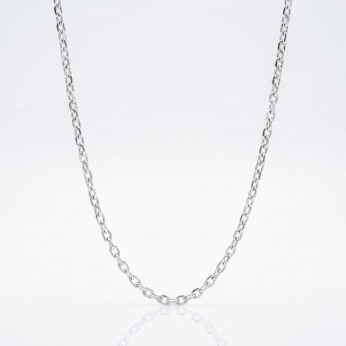 Cadena Rolo Limada Plata 925 - 5 mm