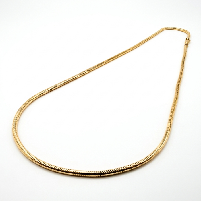 Cadena Snake Oro Goldfilled- 2mm