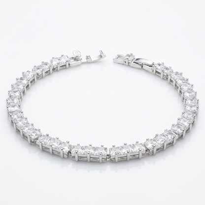 Pulsera Ice Cube 5mm Plata 925