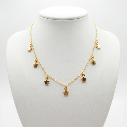 Cadena Lluvia de Estrellas Oro Goldfilled
