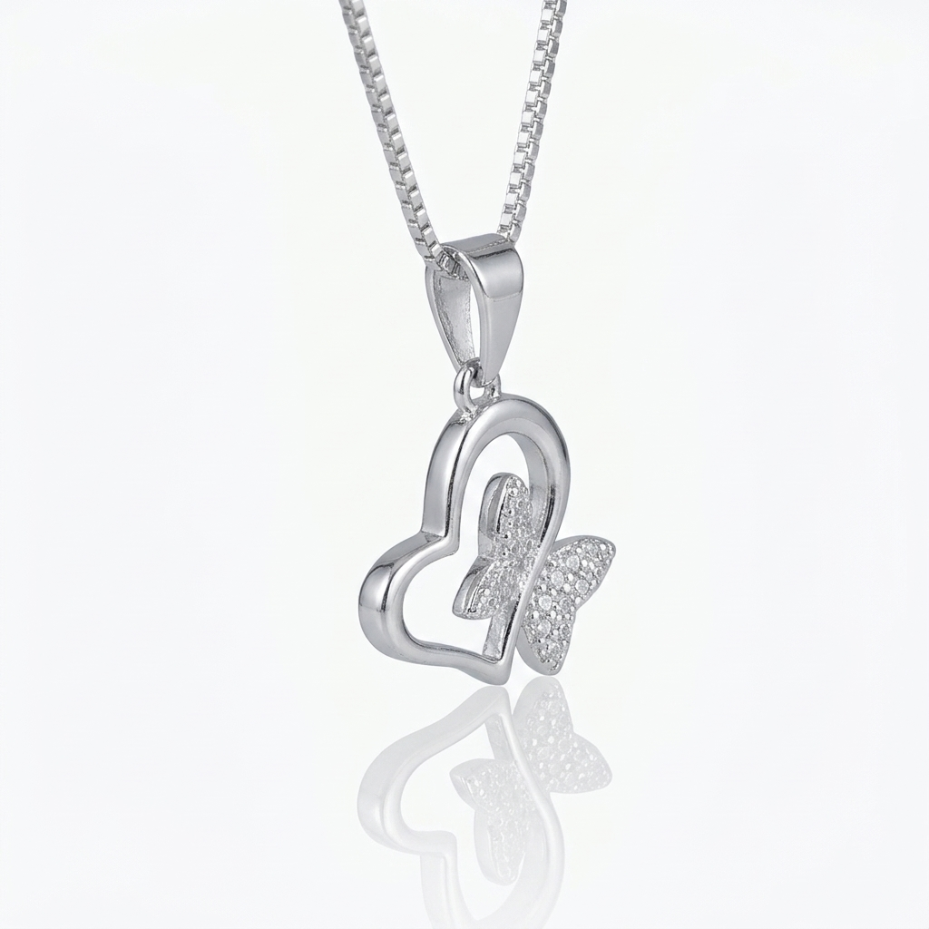 Collar Vuelo de Amor Plata 925