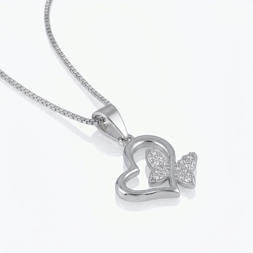 Collar Vuelo de Amor Plata 925