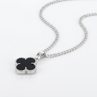 Collar Van Cleef Noir Plata 925